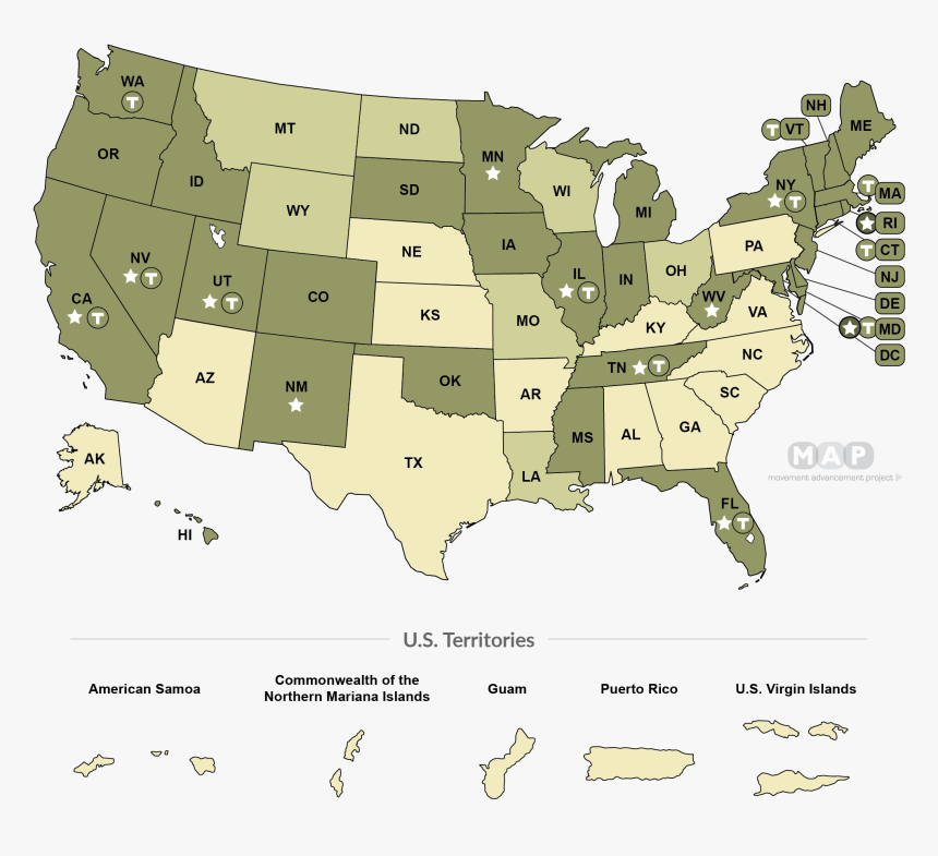 United States Map - Minimum Wage In Kansas 2019, HD Png Download, Free Download