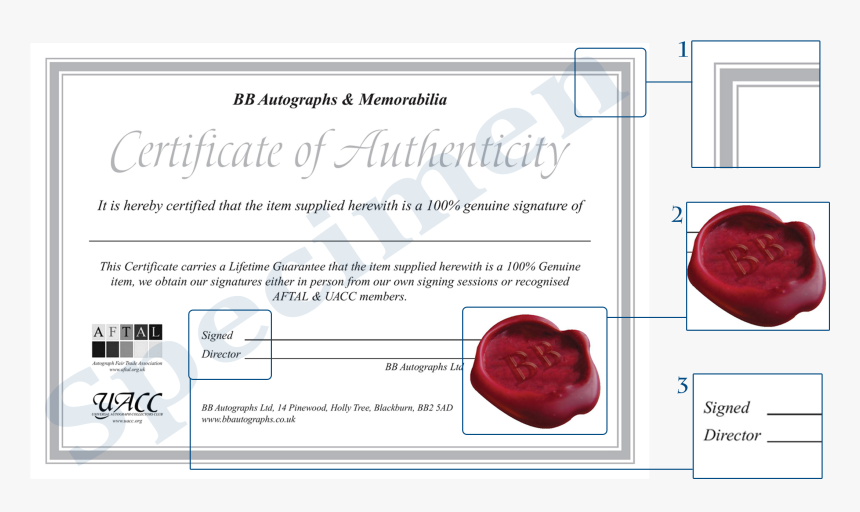 Certificate Of Authenticity Uk, HD Png Download, Free Download