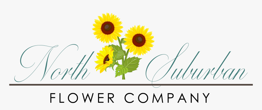 North Suburban Floral Services Company - Sunflower, HD Png Download, Free Download