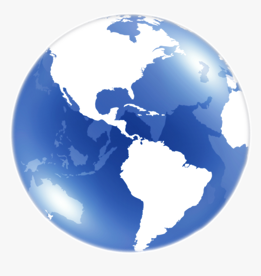 Globo Mundo Png - Map, Transparent Png, Free Download