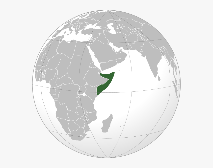 Globo Terráqueo Somalia - Horn Of Africa, HD Png Download, Free Download
