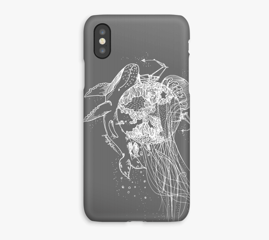Océano Y Tierra Gris Funda Iphone Xs - Mobile Phone Case, HD Png Download, Free Download