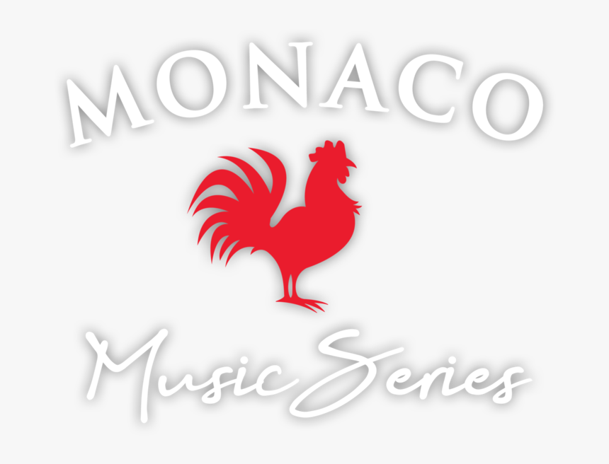 Monaco Music Series Logo White Shadow - Rooster, HD Png Download, Free Download