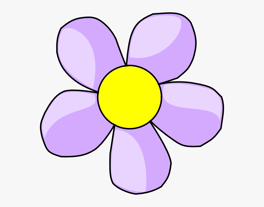 Simple Flower Clipart Transparent Background, HD Png Download, Free Download