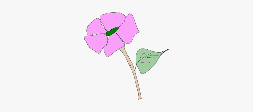 Pink,plant,flower - Illustration, HD Png Download, Free Download