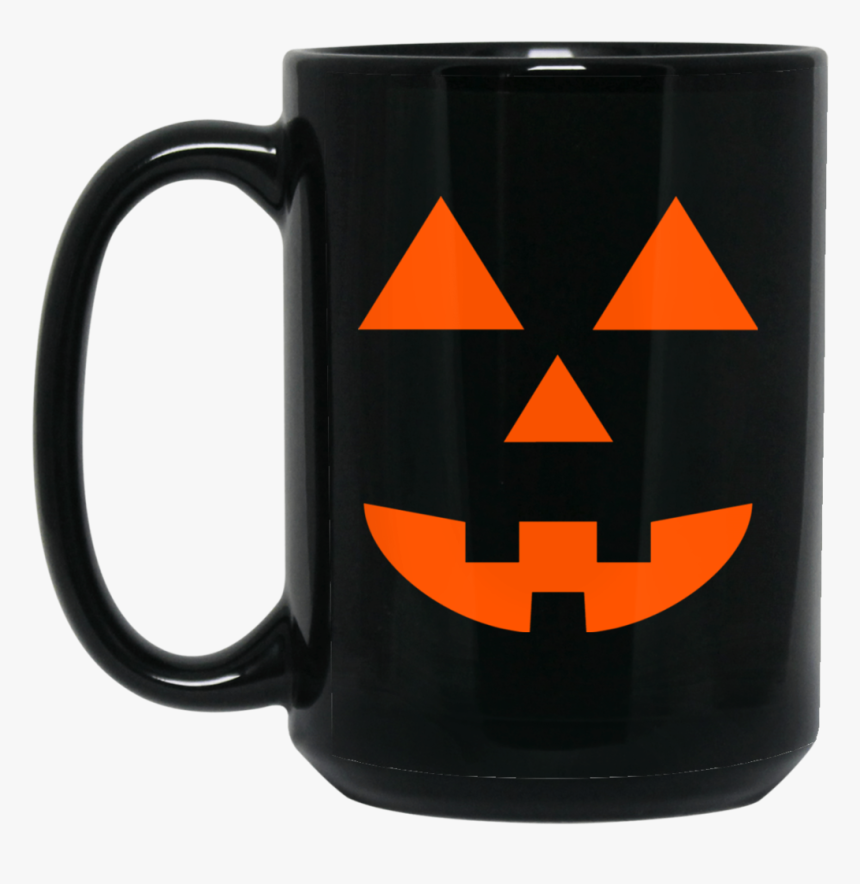 Pumpkin Face, Halloween Costume Black Mugs Bm11oz 11, HD Png Download, Free Download