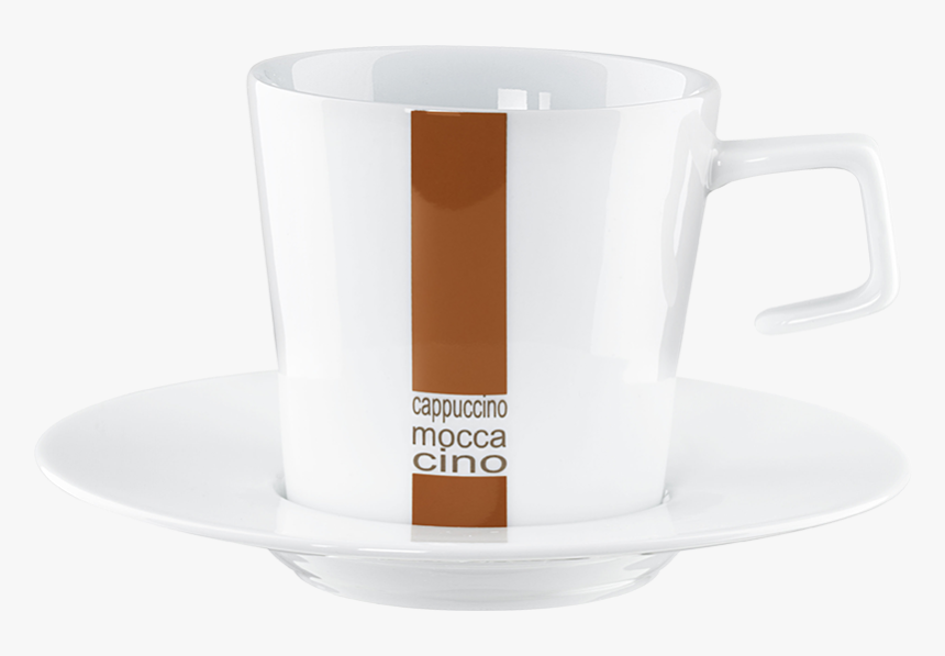 Taza De Capuchino Con Platillo 0,18l - Coffee Cup, HD Png Download, Free Download