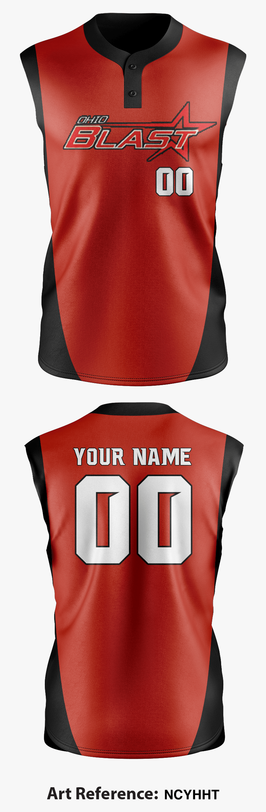 Ohio Blast Sleeveless Softball Jersey - Sports Jersey, HD Png Download, Free Download