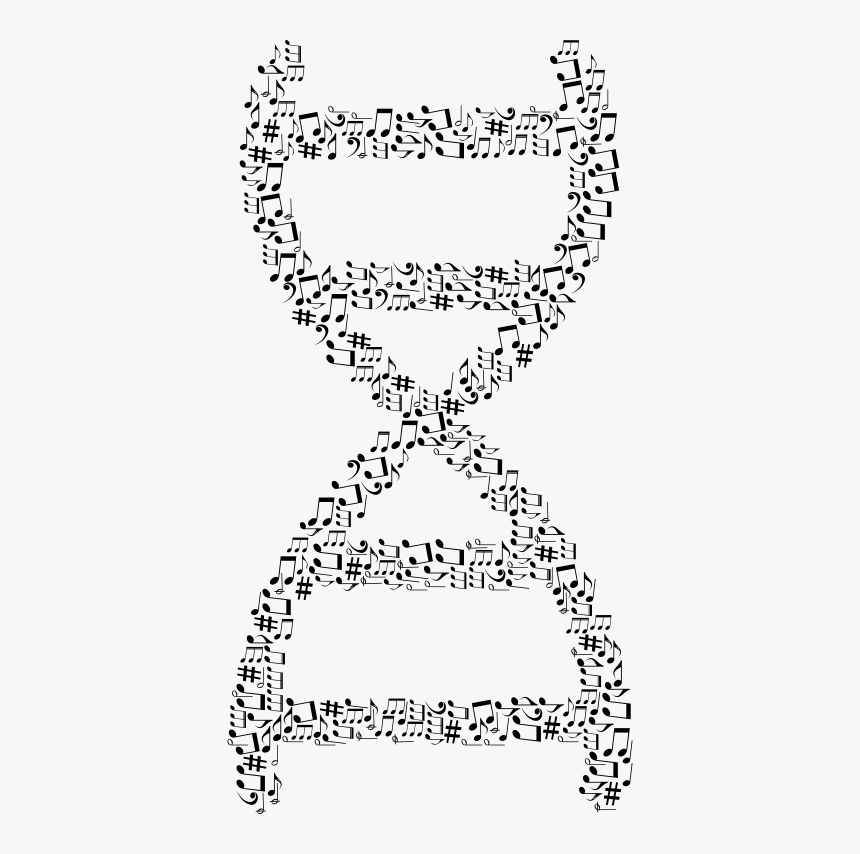 Musical Dna Black - Musical Dna, HD Png Download, Free Download