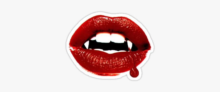 #vampire #red #mouth #blood #horror #terror #halloween - Blood Horror Png Hd, Transparent Png, Free Download