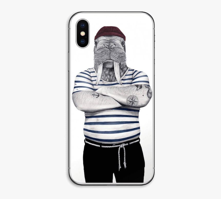 Ross The Sailor Skin Iphone X - Sanna Wieslander, HD Png Download, Free Download