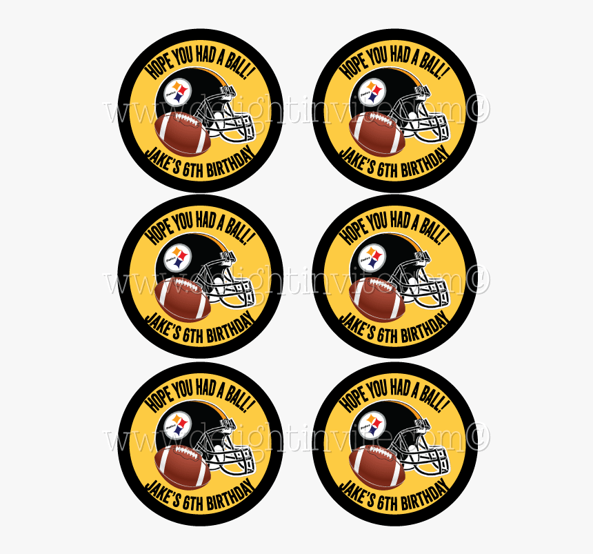 Pittsburgh Steelers Football Sticker Tags - Logos And Uniforms Of The Pittsburgh Steelers, HD Png Download, Free Download