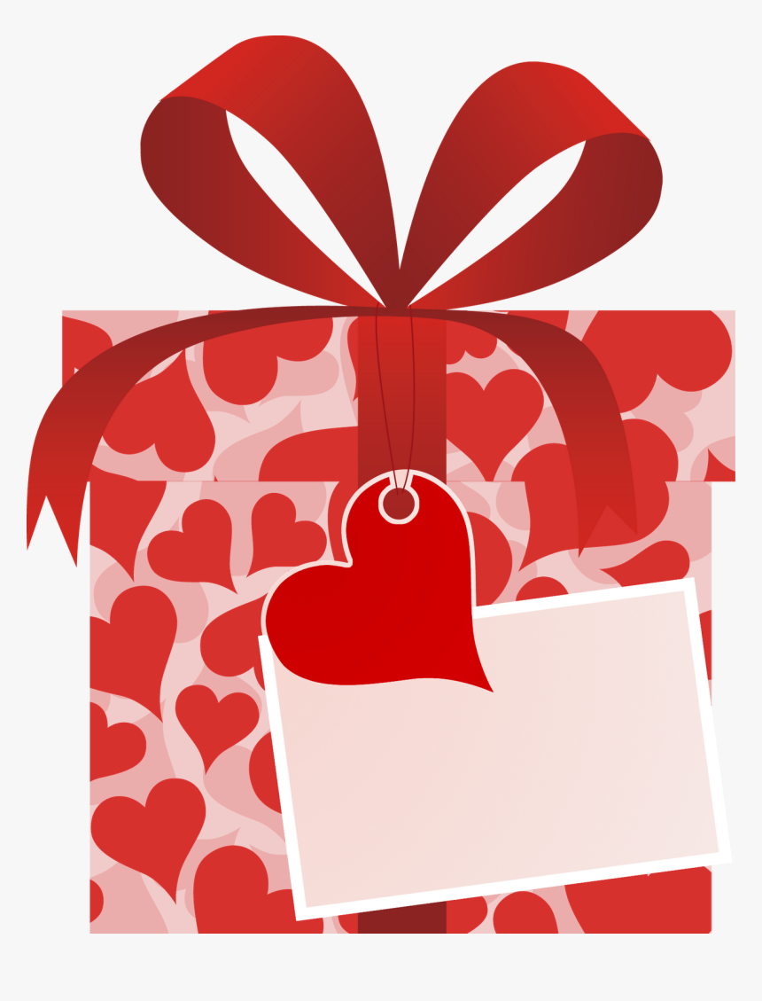 Valentine Gift Box Vector, HD Png Download, Free Download