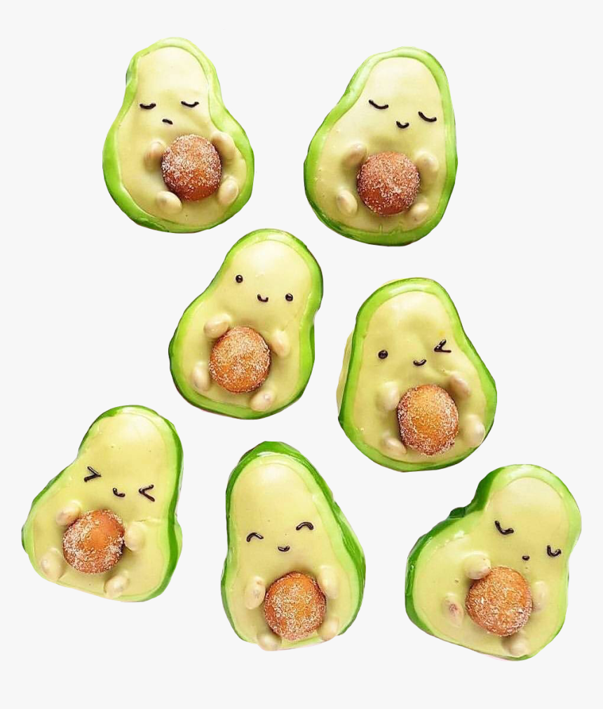 Kawaii Clipart Avocado, HD Png Download, Free Download