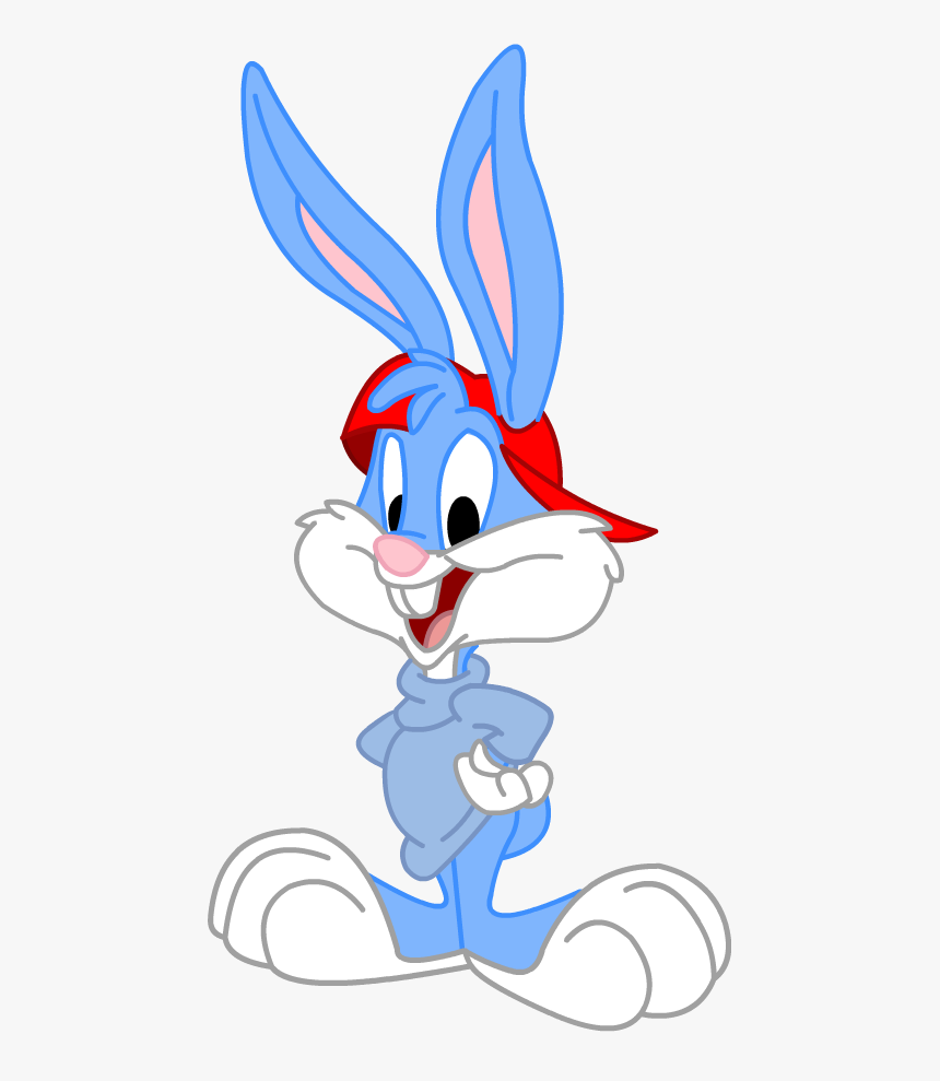 Tiny Toon Buster Bunny With Red Cap - Buster Bunny, HD Png Download, Free Download