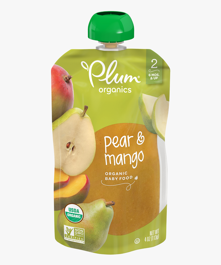 Pear And Mango Baby Food, HD Png Download, Free Download
