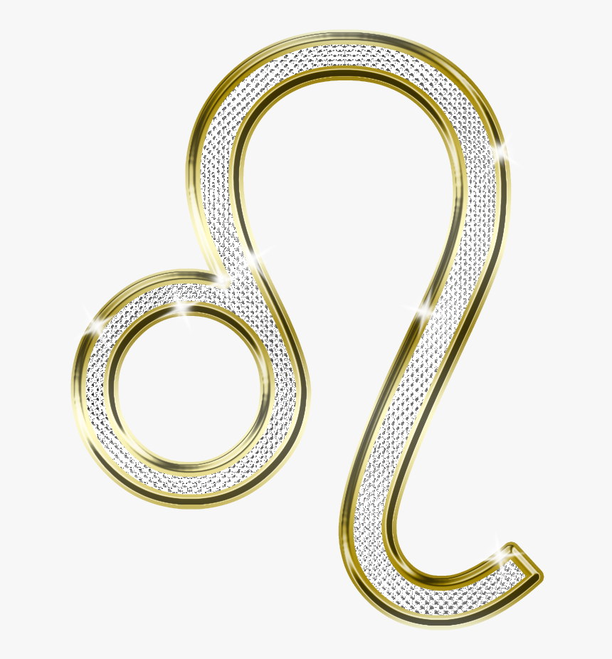 Leo Zodiac Png - Leo Sign Gold Png, Transparent Png, Free Download