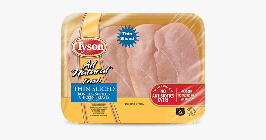 Tyson Boneless Skinless Chicken Thighs, HD Png Download, Free Download