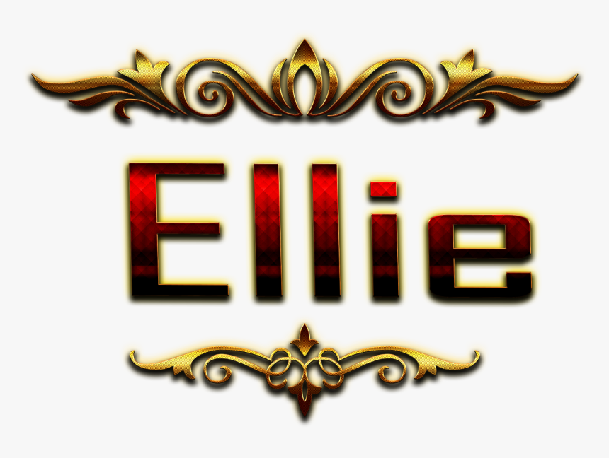 Ellie Decorative Name Png - Dheeraj Name, Transparent Png, Free Download