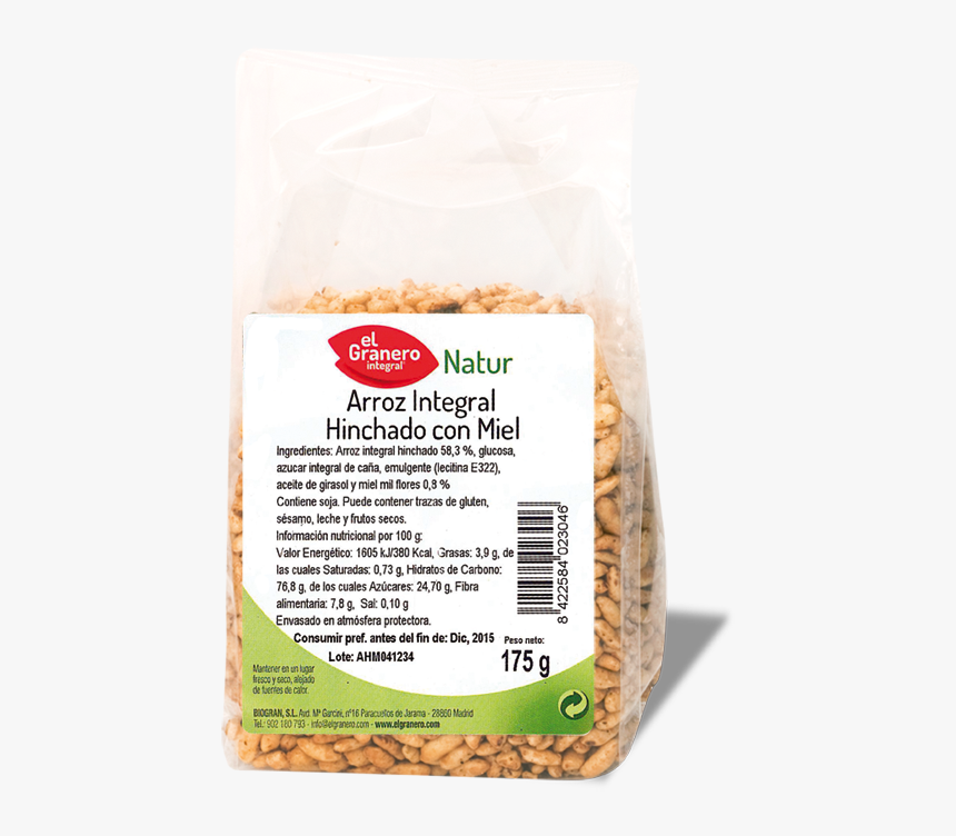 Codigo De Barras Cereal Png - El Granero, Transparent Png, Free Download