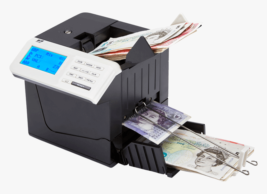 Zzap D50 Banknote Counter With Fake Money Detection - Currency-counting Machine, HD Png Download, Free Download