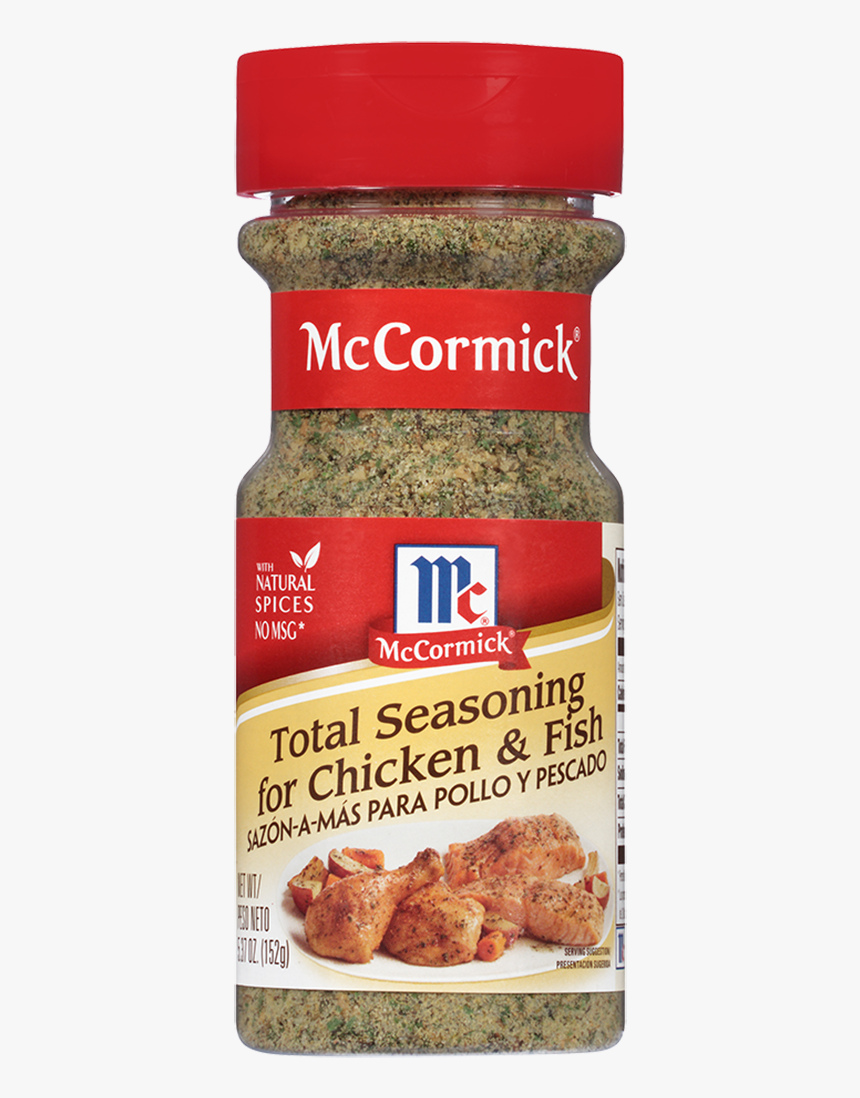 Total Seasoning For Chicken And Fish - Mccormick Complete Seasoning, HD Png Download, Free Download