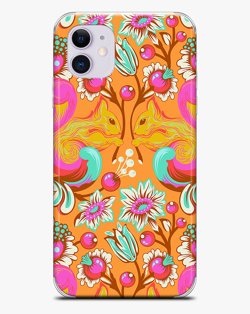Squirrel Begonia Iphone Skin"
 Data Mfp Src="//cdn - Tula Pink All Star Squirrel, HD Png Download, Free Download