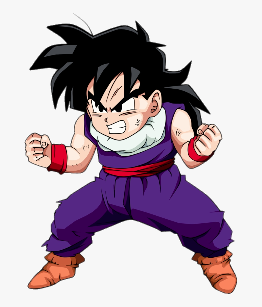 Dragon Ball Angry Young Son Gohan - Dragon Ball Z Gohan Saiyan Saga, HD Png Download, Free Download