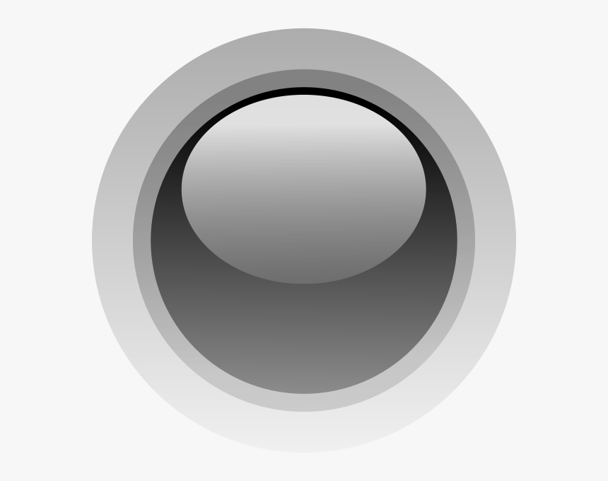 Finger Size Black Button Vector Illustration - Circle, HD Png Download, Free Download
