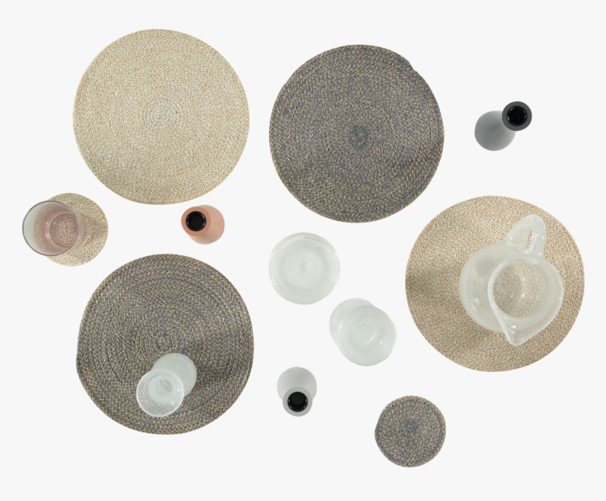 Using Mats Underneath Gives These Clear Glass Products - Circle, HD Png Download, Free Download