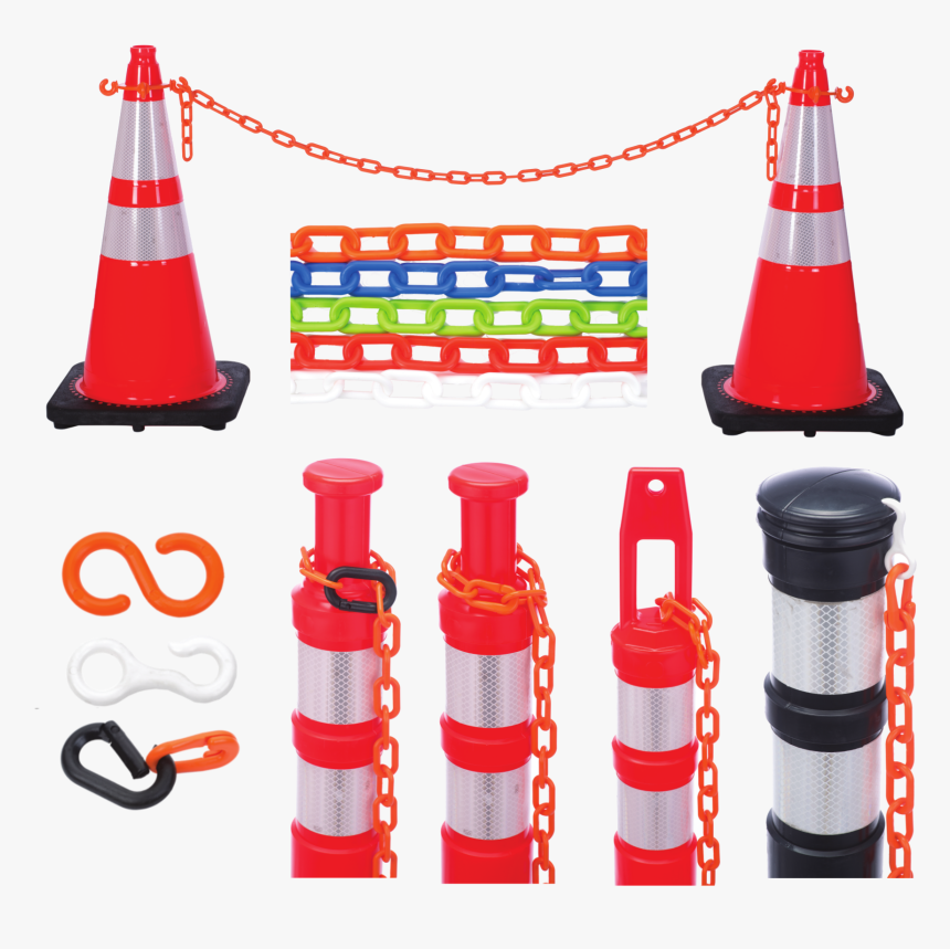 Cobrachain - Safety Cone With Chain, HD Png Download, Free Download