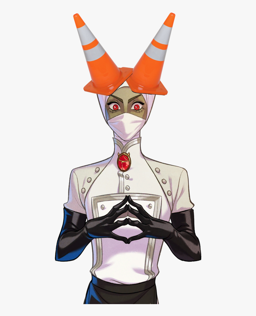 Valdemar Has Traffic Cones Taped To Their Head Under - Arcana Valdemar Cosplay, HD Png Download, Free Download