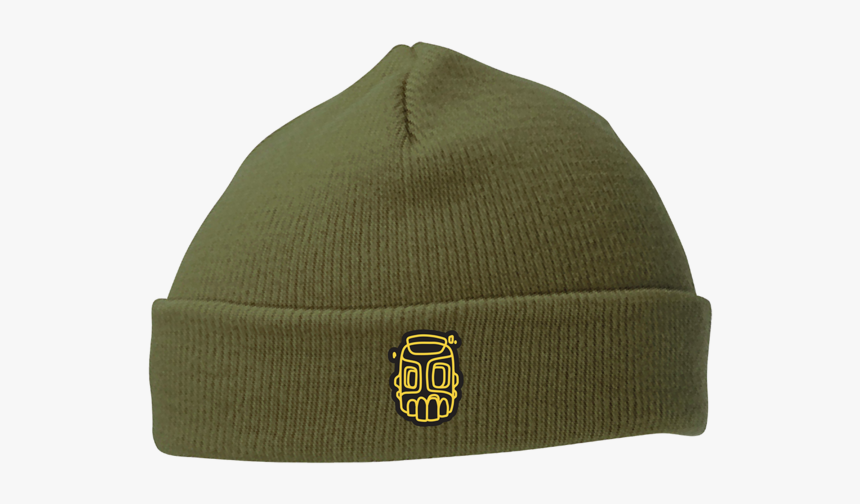 Skull Doodle Green Wharf Beanie - Beanie, HD Png Download, Free Download