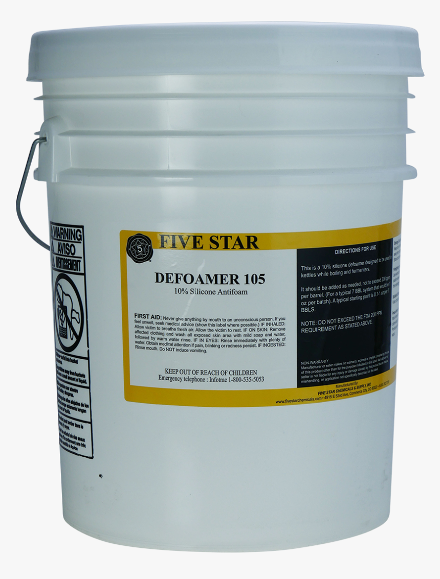 Defoamer 105 - Five Gallons - Bee, HD Png Download, Free Download