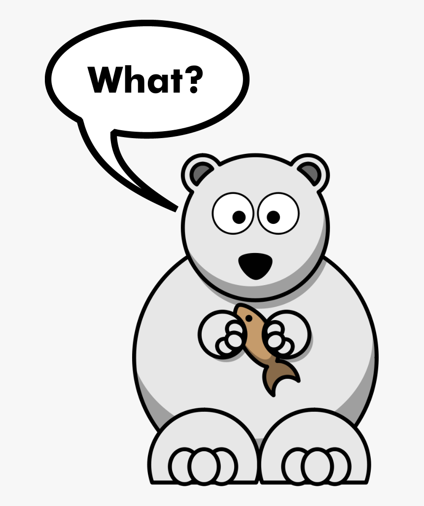 Funny Polar Bear Joke - Clipart Of Polar Bear, HD Png Download, Free Download