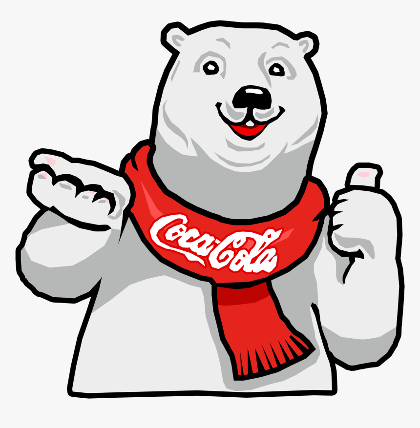 Vector By Vexikku On - Coca Cola Bear Cartoon, HD Png Download, Free Download