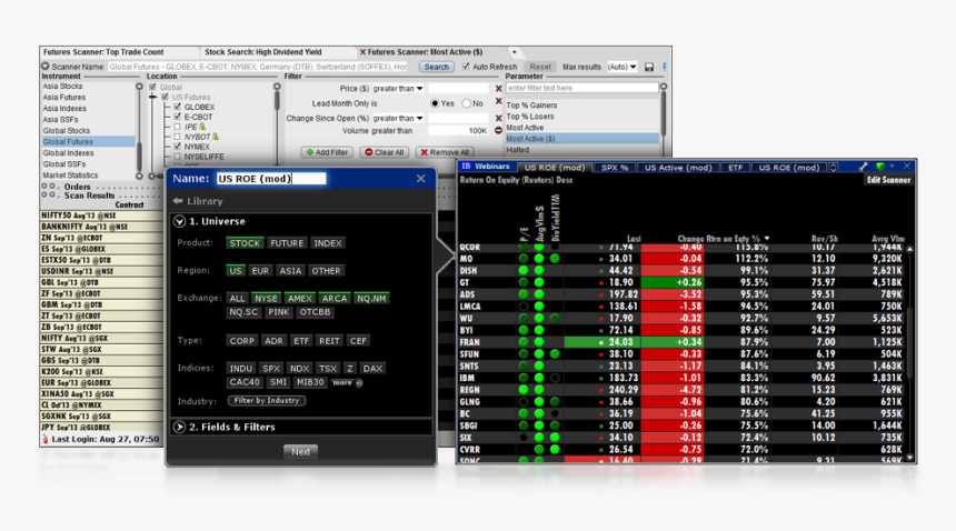 Interactive Brokers Screenshot, HD Png Download, Free Download