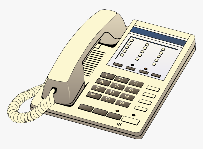 Phone 10 Svg Clip Arts - Telephone, HD Png Download, Free Download