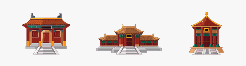 Chinese House Clipart Banner Library Cartoon Stock - Chinese House Icon, HD Png Download, Free Download