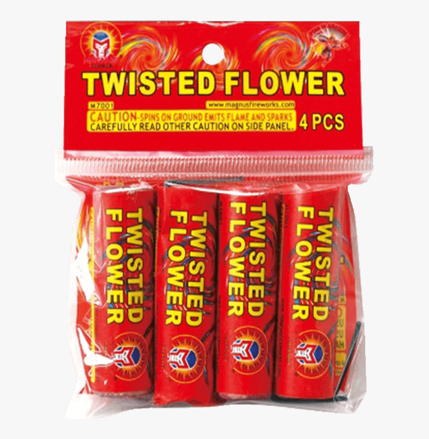 Twisted Flower - Orange, HD Png Download, Free Download