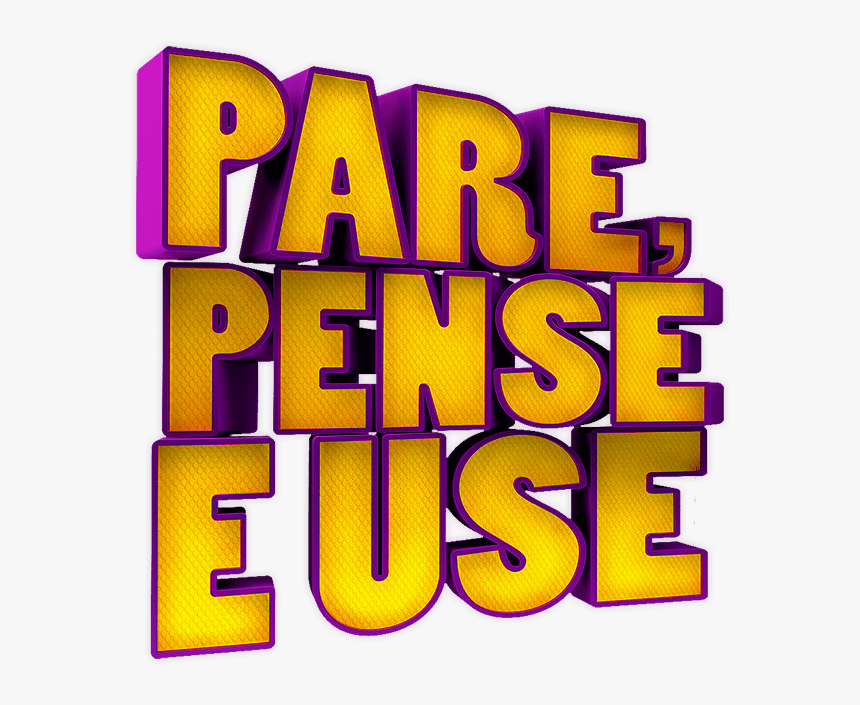 Pare Pense Use Camisinha, HD Png Download, Free Download