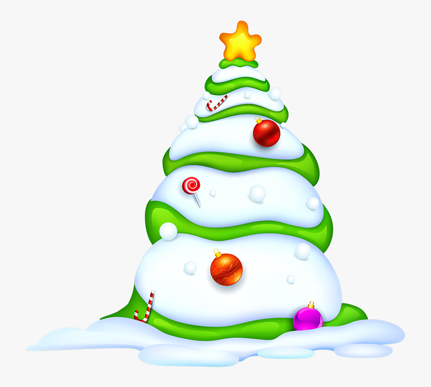 Christmas Clipart, Christmas Trees, Christmas Patterns, - Snowy Christmas Trees Png, Transparent Png, Free Download