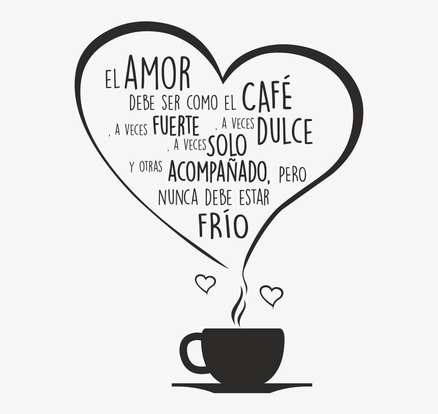 Words Clipart Cafe - Frases De Buenos Dias Con Cafe, HD Png Download, Free Download