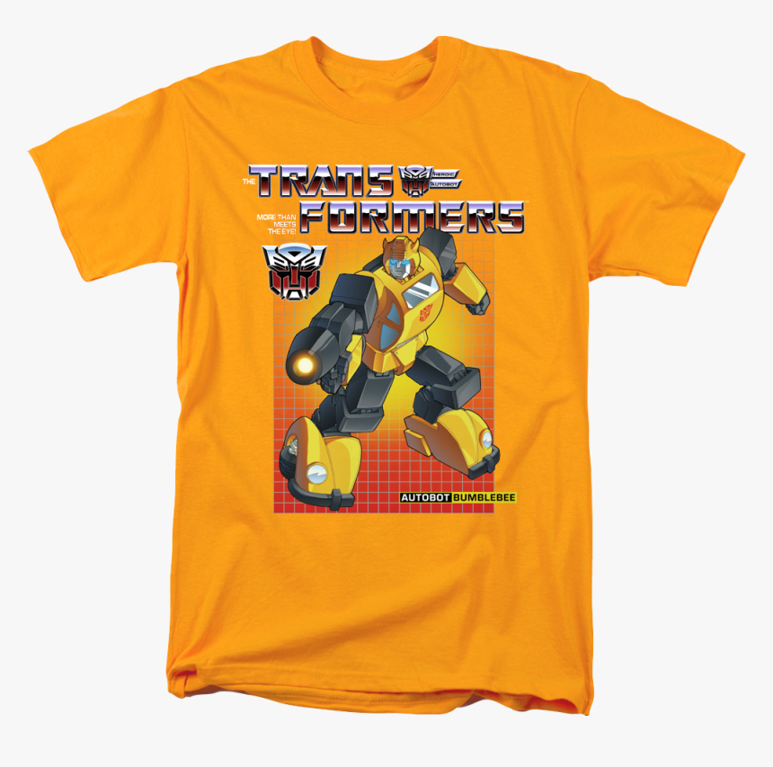 Autobot Bumblebee Transformers T-shirt - Harder They Come T Shirt, HD Png Download, Free Download