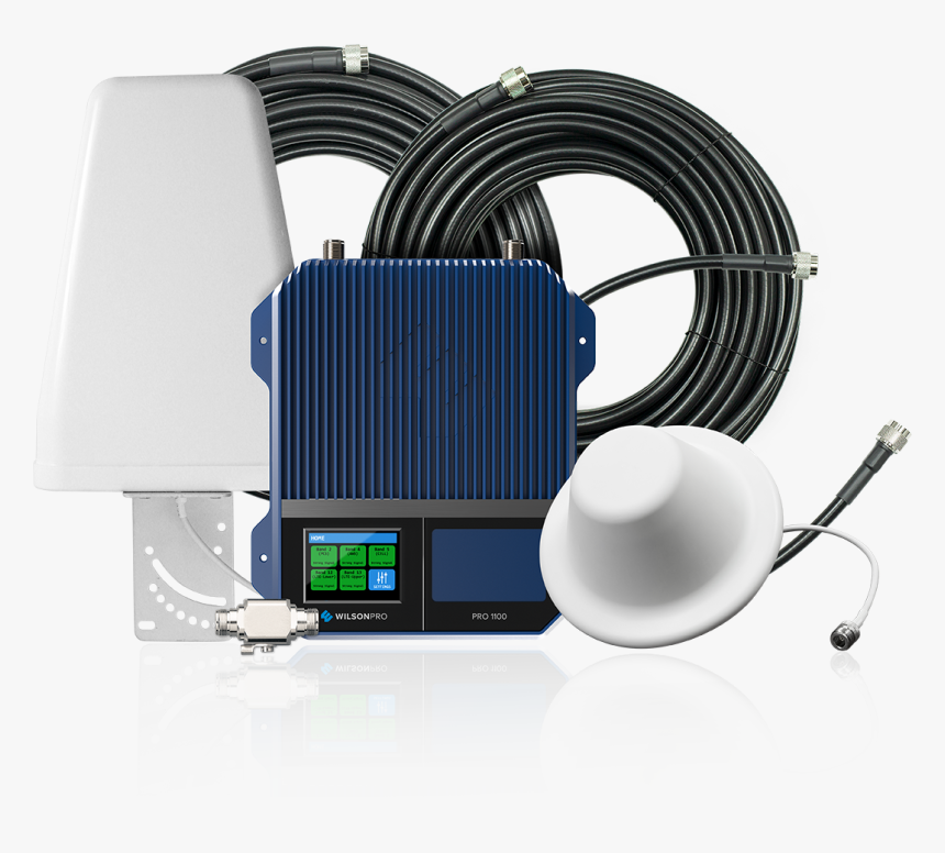 Wilson Pro 1100 Cell Phone Signal Booster For Commercial - Cellular Signal Booster For Office, HD Png Download, Free Download