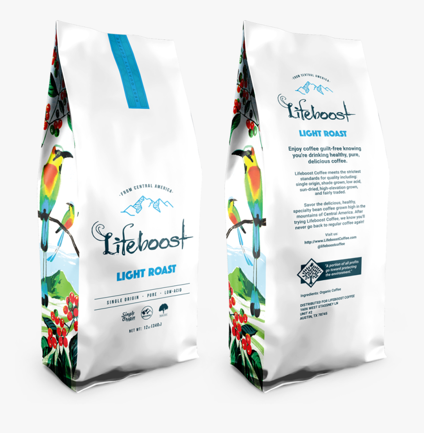 1x Light Roast Coffee 12 Oz Bag - Coffee, HD Png Download, Free Download