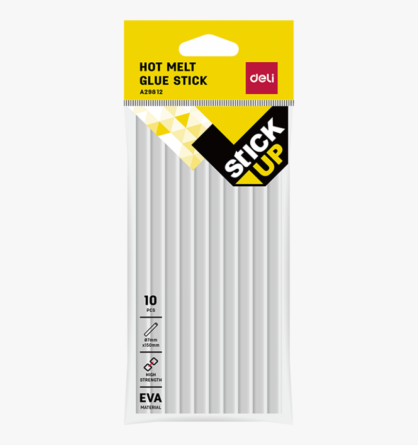 Glue Gun Hot Melt Glue Stick, Pack Of 10 Sticks, 07 - Silicone, HD Png Download, Free Download