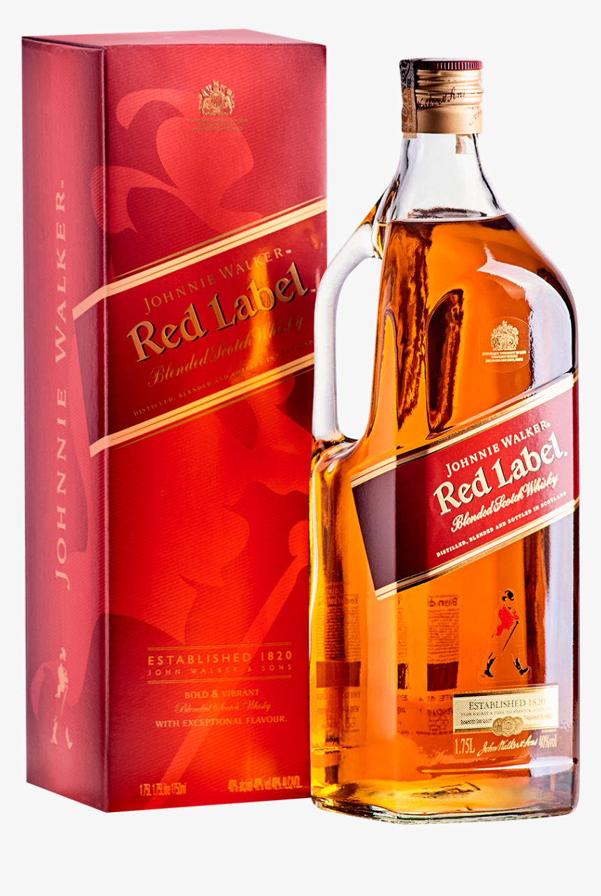 Whisky Red Label 1 750, HD Png Download, Free Download