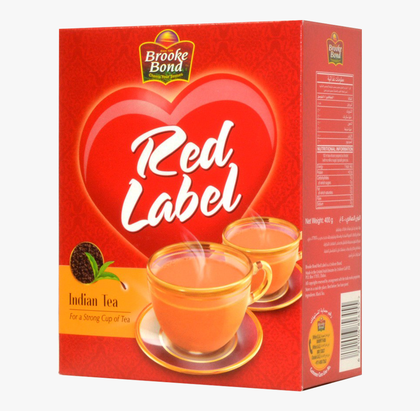 Brokbond Red Lable Tea Powder 400g - Brooke Bond Red Label 100 Tea Bag, HD Png Download, Free Download