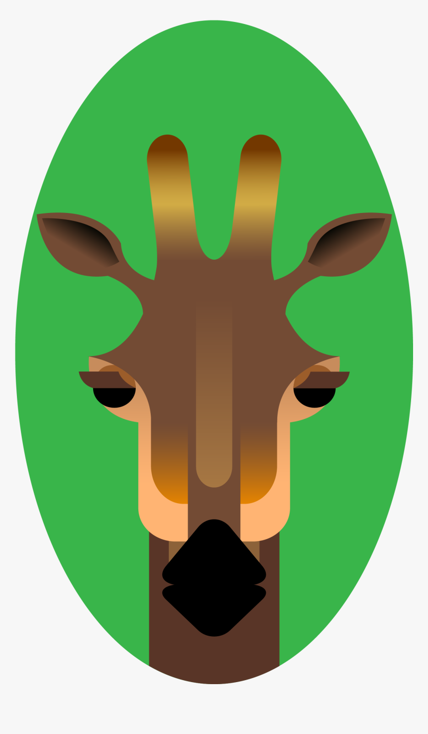 Giraffe, Flat, Design, Flat Design, Brown, Africa, - Nk Seeds, HD Png Download, Free Download